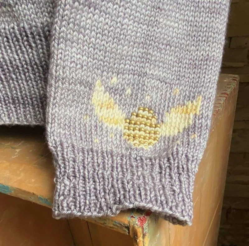 Quidditch Yoke Pullover - Knitting pattern