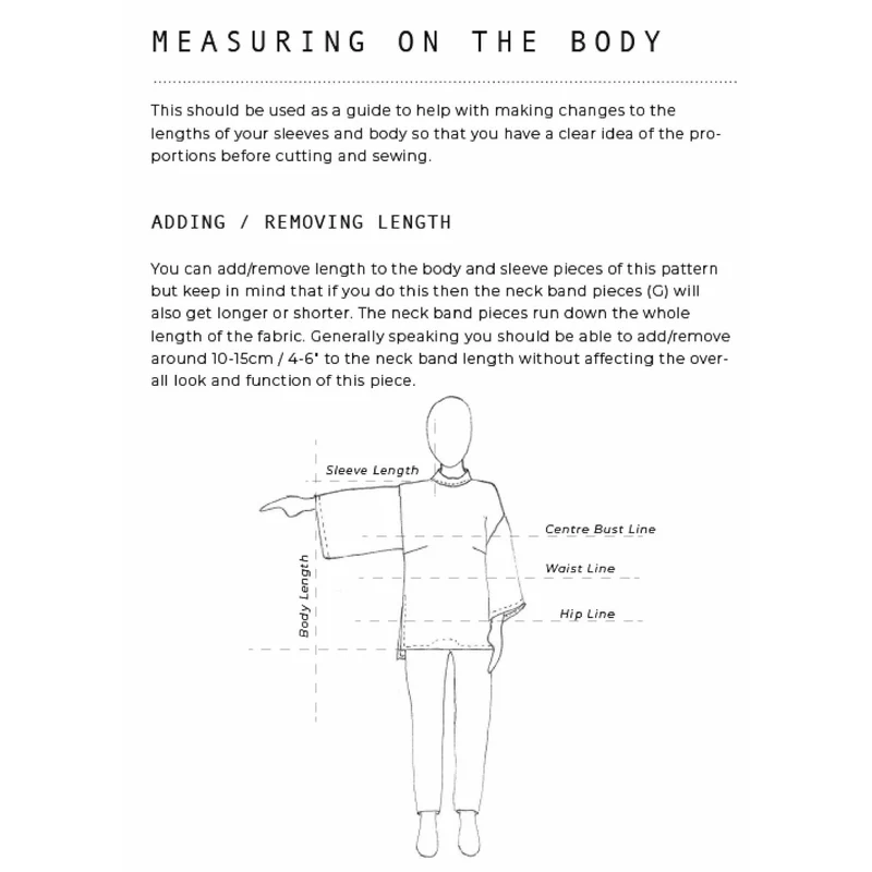 PATRON DE COUTURE PDF | Haut à nouer zéro déchet | Birgitta Helmersson | A4 SEULEMENT