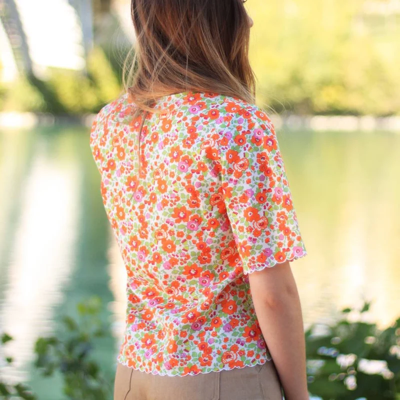 PATRON DE COUTURE PDF | Blouse Léoline | Cha’Coud | FRANÇAIS SEULEMENT