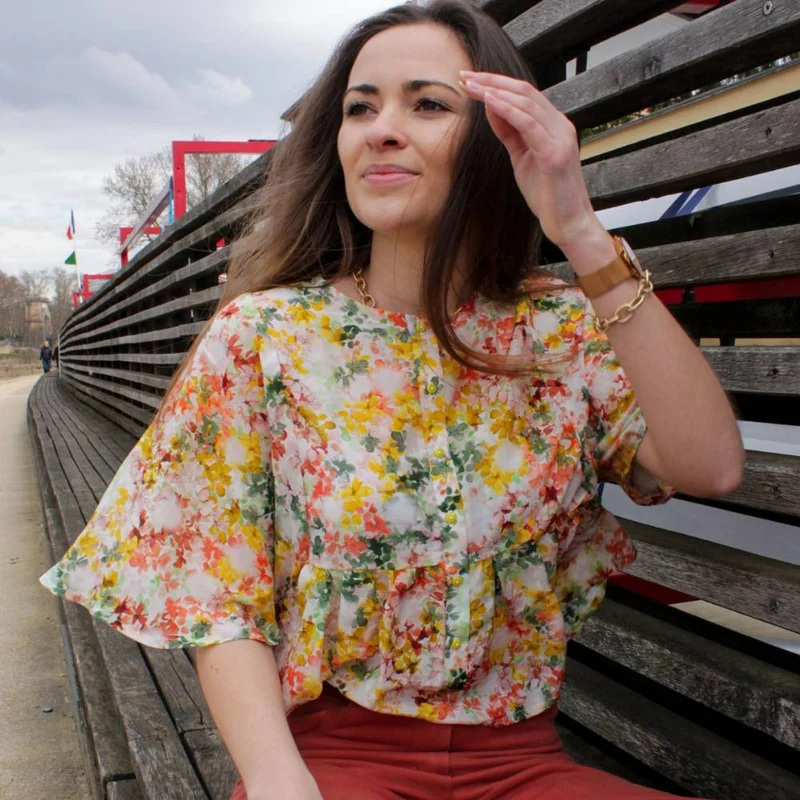 PATRON DE COUTURE PDF | Robe Emily | Cha’Coud | FRANÇAIS SEULEMENT