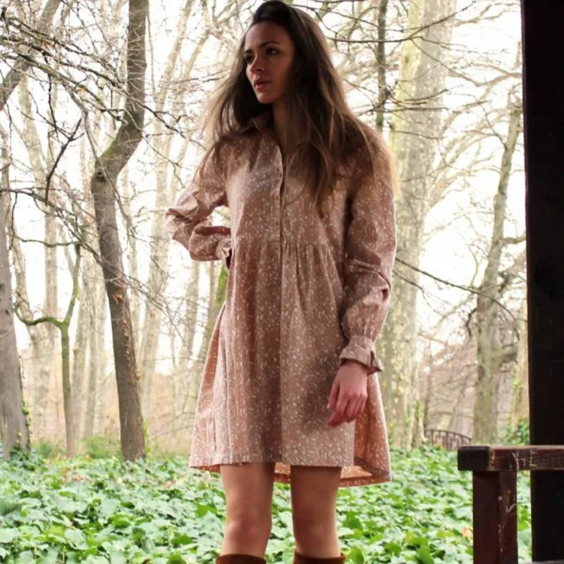 Patron de couture PDF | La Robe Wallis | Cha'Coud | BILINGUE (FR/EN)