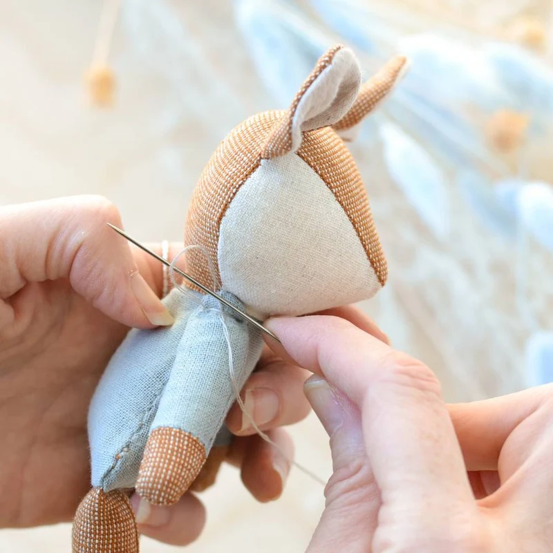 Patron de couture PDF | Mini poupée cerf | Mes Petites Lunes