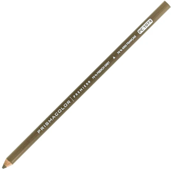 Colored Pencil Prismacolor Premier French Grey 70%