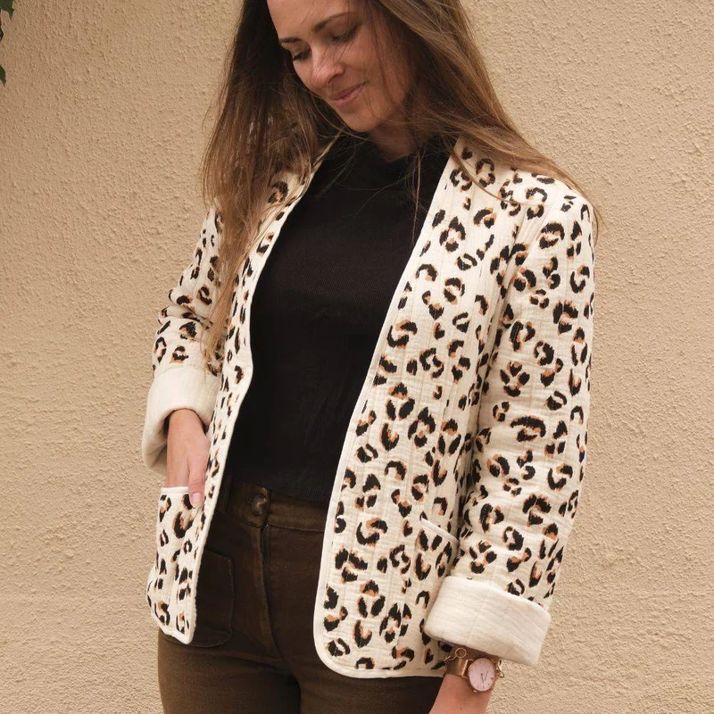 PATRON DE COUTURE PDF | Veste Siloé | Cha'Coud | Bilingue (FR/EN)