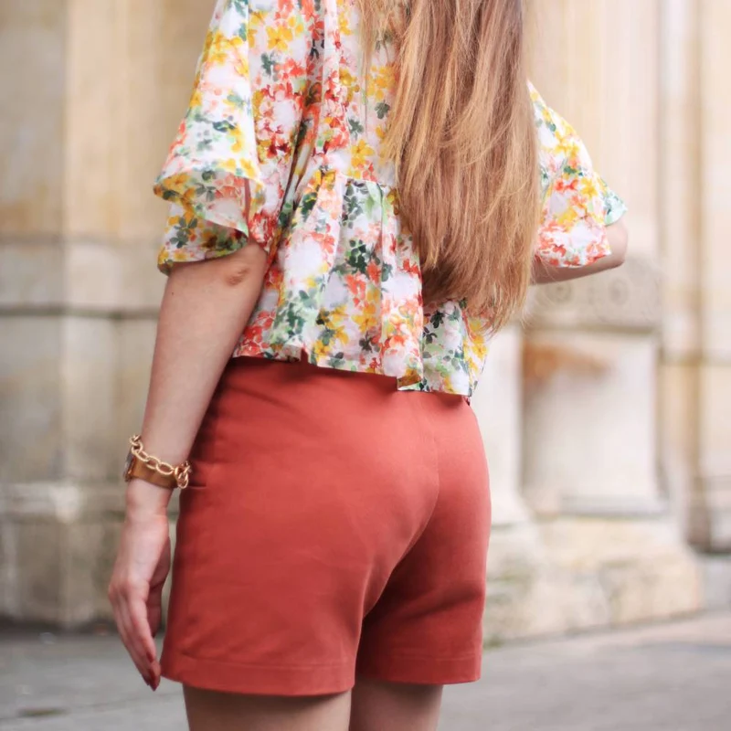 Patron de couture PDF | Short Iris | Cha'Coud | Bilingue (FR/EN)