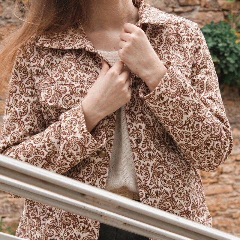 Patron de couture PDF | La veste Elsa | Cha'Coud | Français Seulement