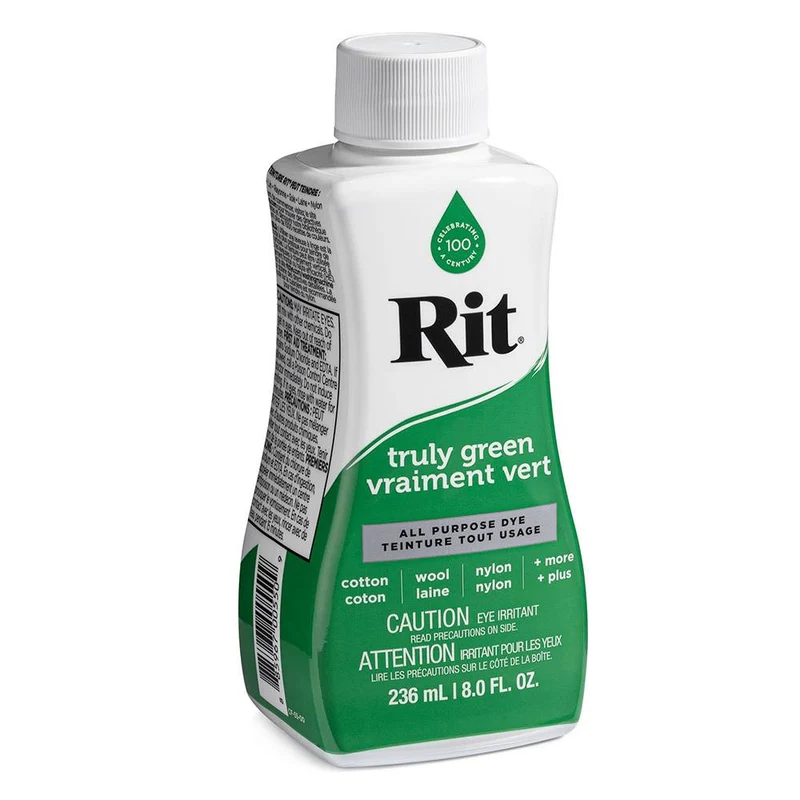 RIT All Purpose | Teinture liquide tout usage | Vraiment Vert | 236 ml (8 oz)