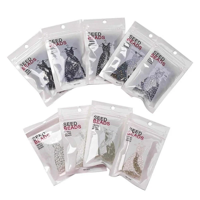 Seed beads 4mm (Mermaid packs)