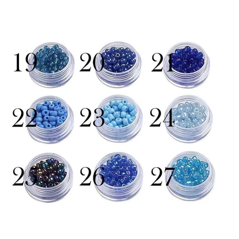 Seed beads 4mm (Mermaid packs)