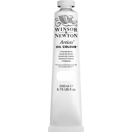 Artist oil - 200ml - titanium white - s1