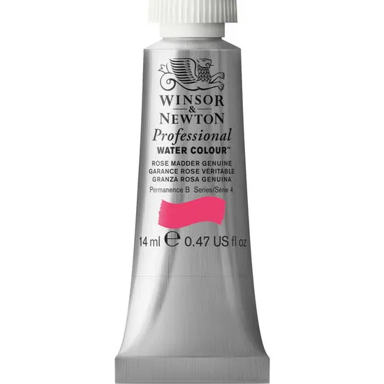 Professional watercolour - 14ml - rose madder genuine - s4