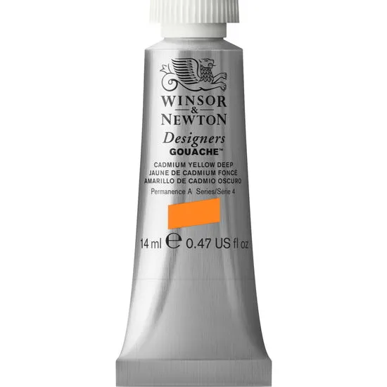Designers gouache - 14ml - cadmium yellow deep - s4