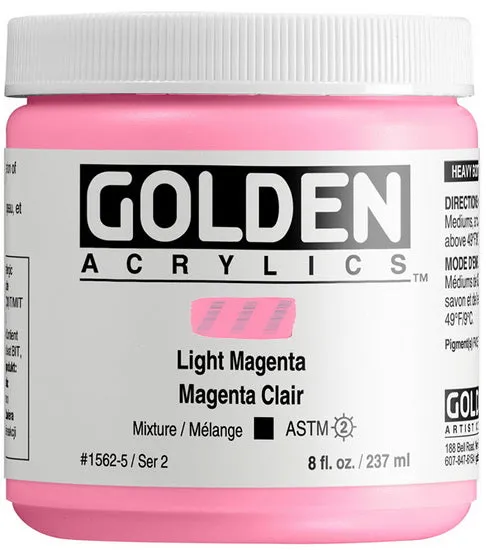 Acrylic high flow - 8 oz light magenta s2
