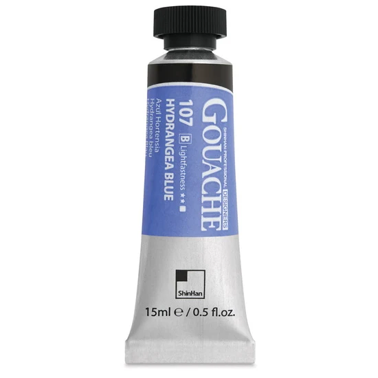 Designers Gouache Hydrangea Blue Series B - 15ml