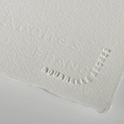 Watercolor paper - 100% cotton - 125lb - rough - 22x30in