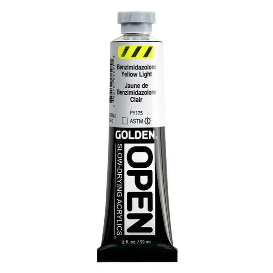 Acrylic open - 2 oz benzimidazolone yellow light s3