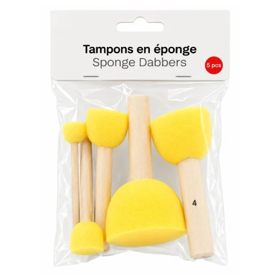 Set 5 Sponge Brushes