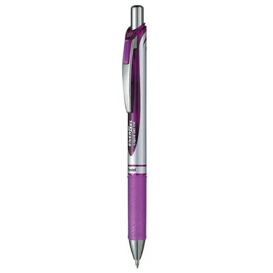 Energel Retractable Pen Violet 0.7mm