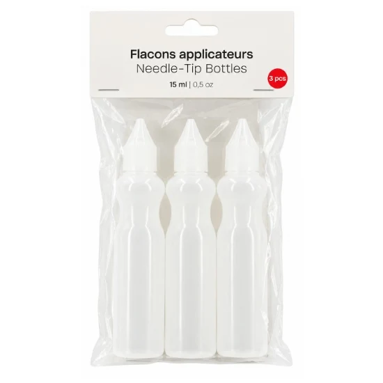 Set 3 Squeeze Bottles - 15ml