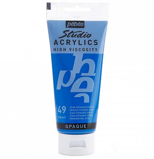 Acrylic hv - studio - 100ml - primary cyan