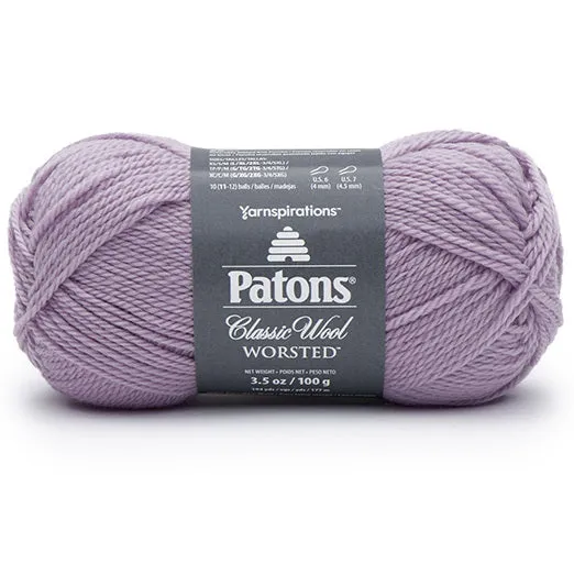 Classic wool yarn #4 - 100g - soft orchid