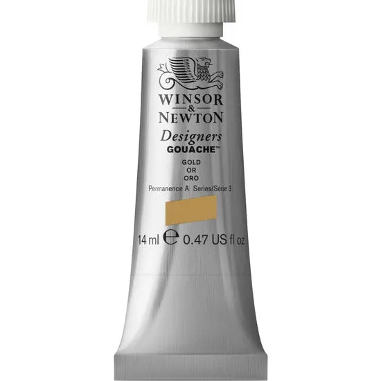 Designers gouache - 14ml - gold - s3