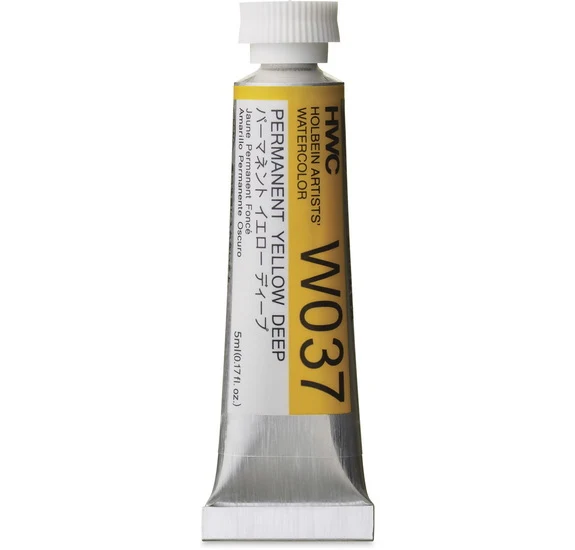 Watercolor Permament Yellow Deep Series A - 5ml