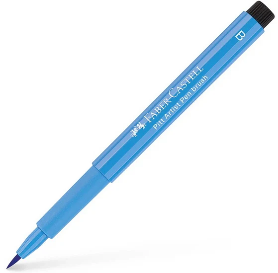 Pitt brush tip marker sky blue