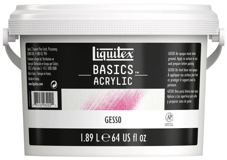 Gesso Basics White- 1.39L