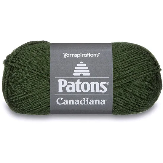 Canadiana yarn #4 - 100g - darkgreen tea