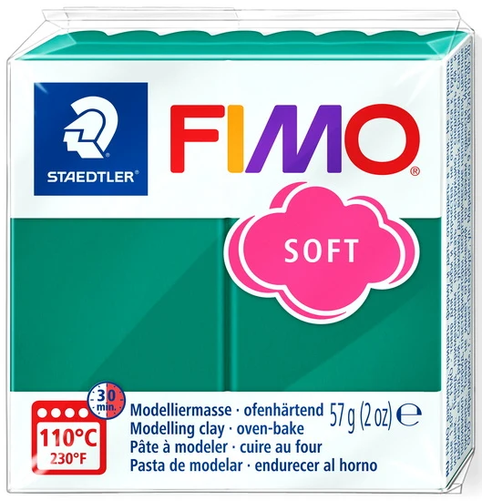 Polymer Clay Fimo Soft Emerald