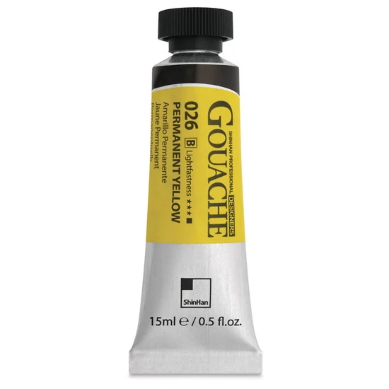 Designers Gouache Permanent Yellow Series B - 15ml