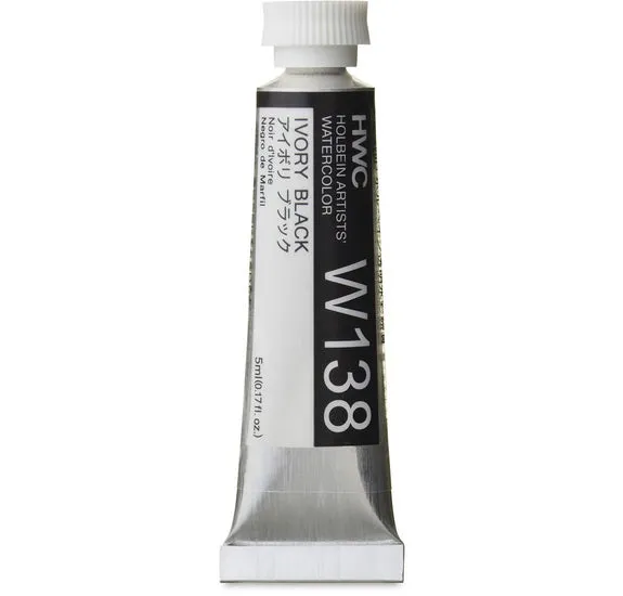 Watercolor Ivory Black Series A - 5ml