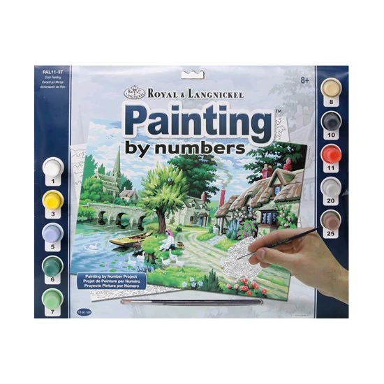 Paint By Numbers Duck Feeding