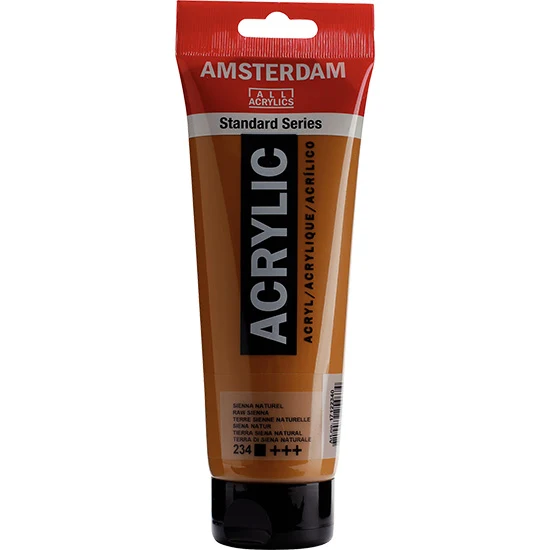 Amsterdam Acrylic Raw Sienna - 250ML