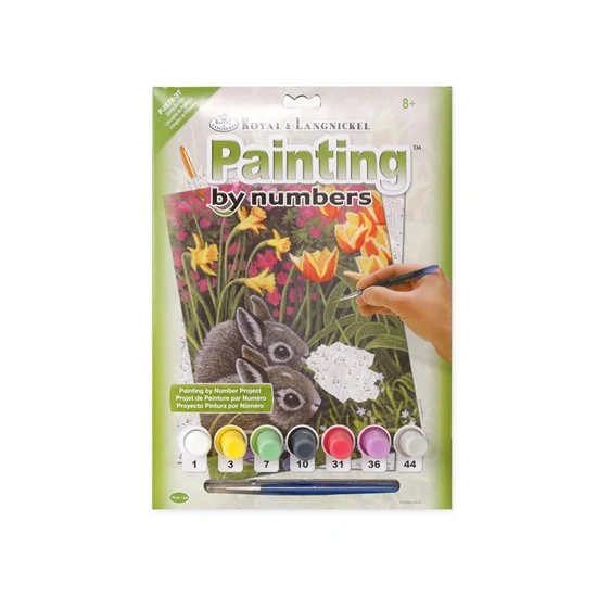 Paint By Numbers Junior Spring Bunnies