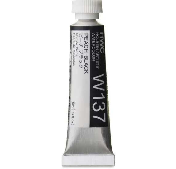 Watercolor Peach Black Series A - 5ml