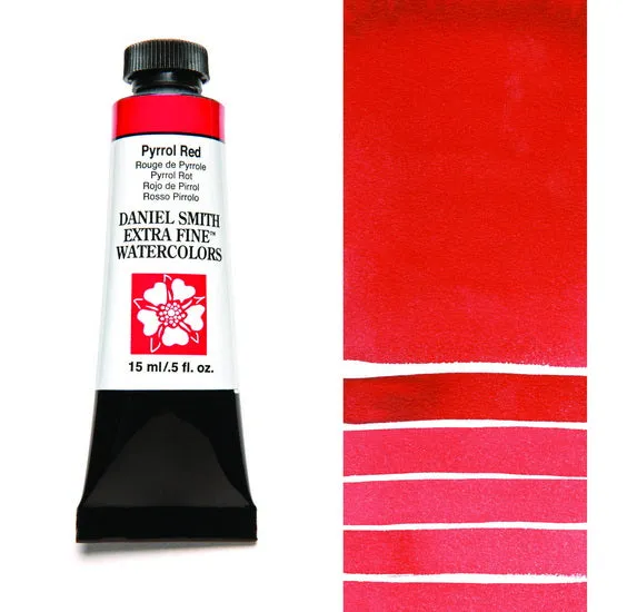 Watercolor Tube Pyrrole Red S3 - 15ml