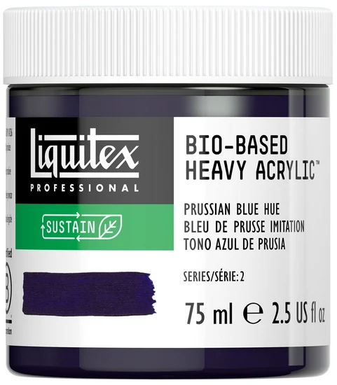 Bio hb acrylic - 2.5oz - prussian blue hue - s2