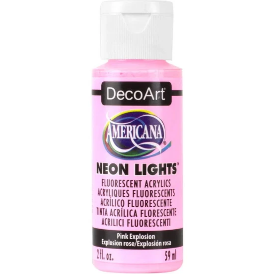 Americana Acrylic Neon Pink Explosion - 60ml