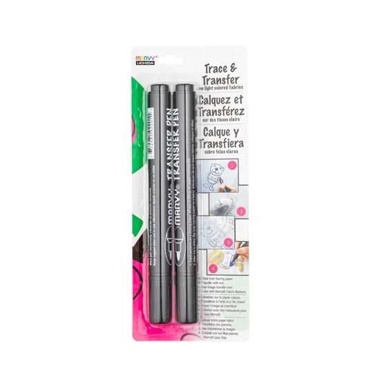 2 Textile transfer markers