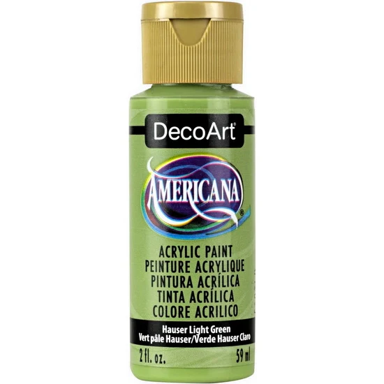 Americana Acrylic Light Green Hauser - 60ml