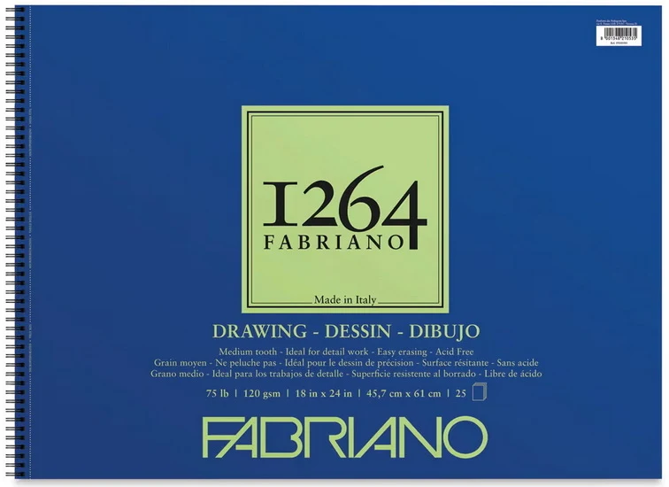 1264 Drawing Pad - 18 X 24 INCHES INCH