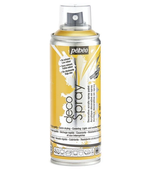 Acrylic spray - décospray - 200ml - gold