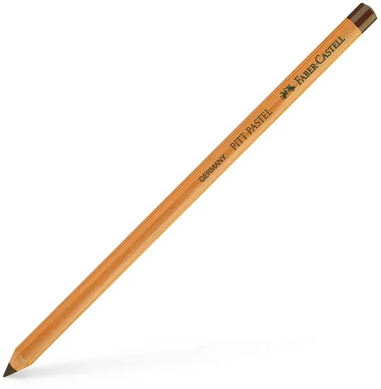 Pastel pencil walnut brown