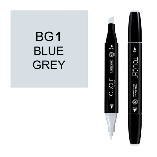 Touch Twin Marker Blue Grey no.1