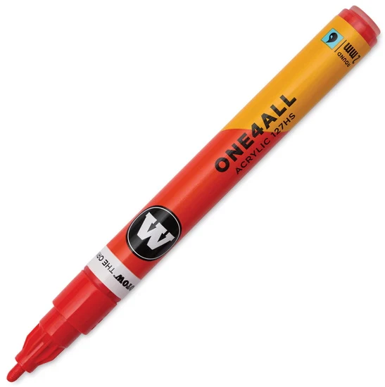 Acrylic marker One4All - 2mm cherry red