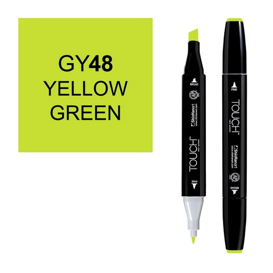 Touch Twin Marker Yellow Green