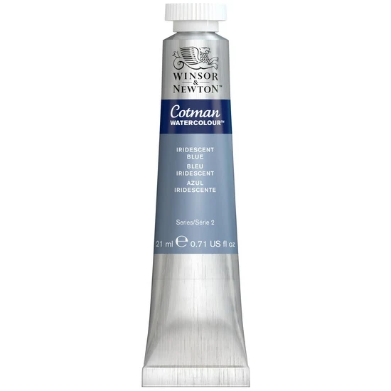 Cotman watercolour - 21ml - iridescent blue - s2