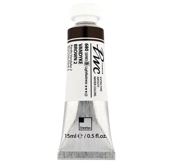 Extra Fine Watercolor Vandyke Brown no.2 - 15ml